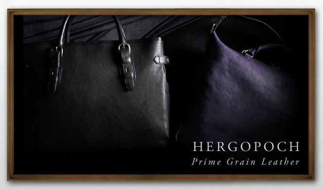 HERGOPOCH｜日本の鞄の老舗がつくるプライム グレイン レザーという上質