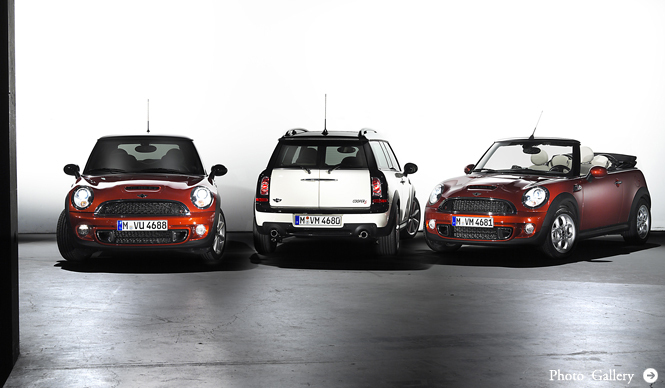 MINI｜ミニ 全ラインナップを装備変更