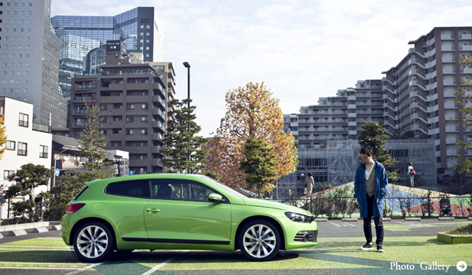 Scirocco | Volkswagen Scirocco: The Car makes Style. Dynamic landscape design.