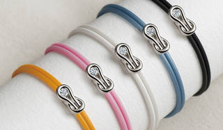 フォーエバーマーク　ブレスレット　ブルー 送料無料】フォーエバーマーク FOREVERMARK K18PG エンコルディア