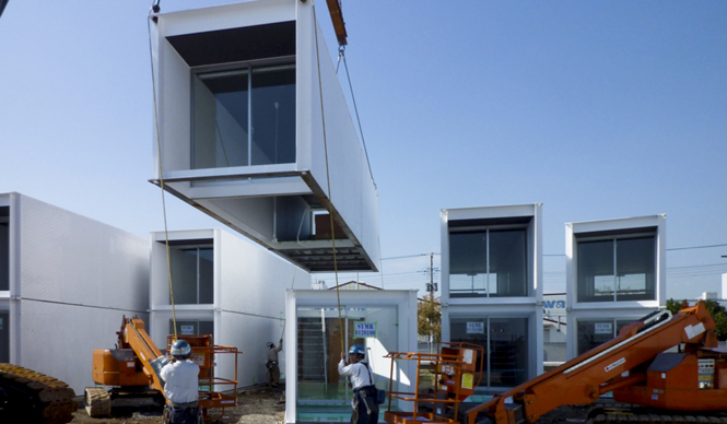 Ex-Container Project: Homes for Disaster Victims That Last