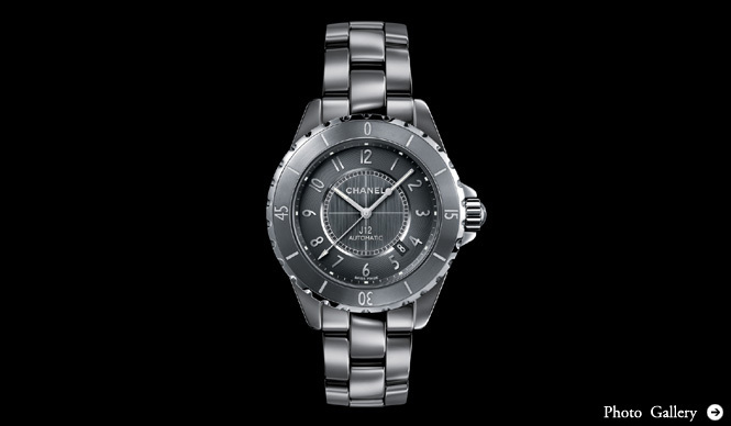 CHANEL | The J12 collection welcomes new additions, crafted with Chanel's proprietary new ceramic material