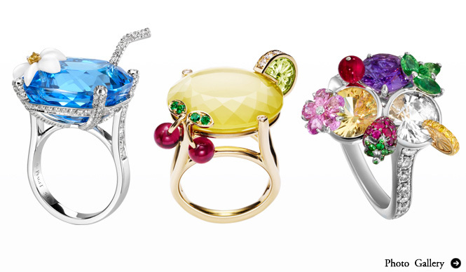 PIAGET | Summer Cocktails Transformed into Exquisite Jewelry