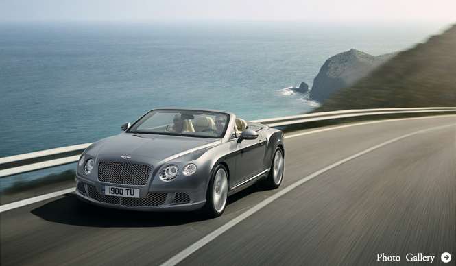 BENTLEY CONTINENTAL GTC New Model Debuts in Frankfurt