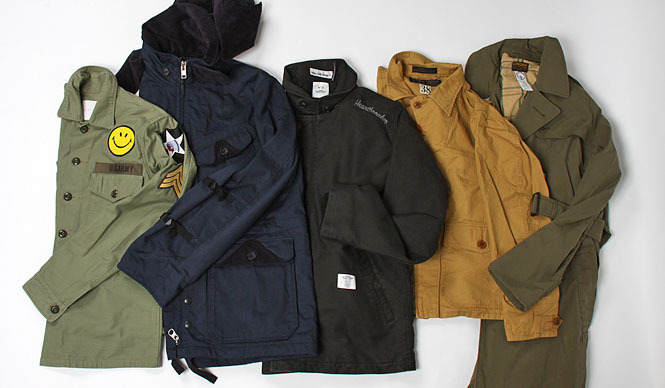BEAUTY＆YOUTH UNITED ARROWS｜人気5ブランドの“ミリタリー”別注アイテム