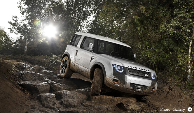 LANDROVER DC100: A concept model hinting at the next "Defender"