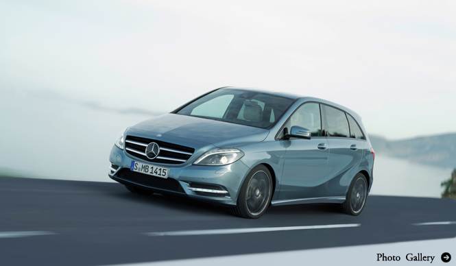 Mercedes-Benz B-Class: The 2012 model arrives