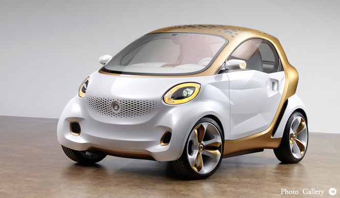 smart Forvision EX concept｜極限まで軽量化されたEVスマート