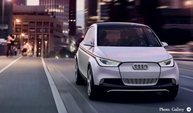 Audi A2 concept｜i3のライバル？ 2代目A2はEV
