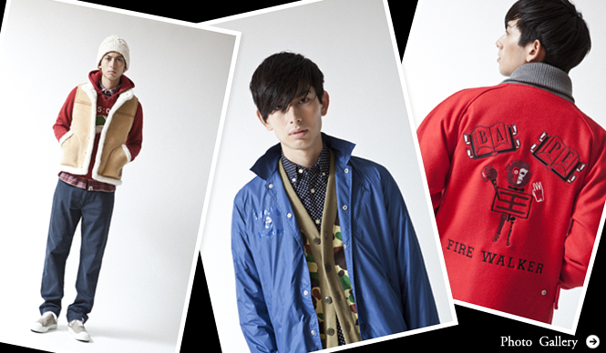 A BATHING APE&reg;｜コラボも注目の2011AWメンズコレクション