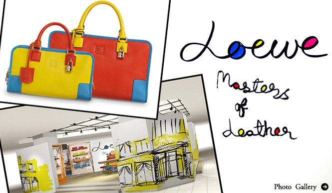 LOEWE｜新作「アマソナ」も先行発売！　伊勢丹新宿店にて「ロエベ　マスター・オブ・レザー」展開催