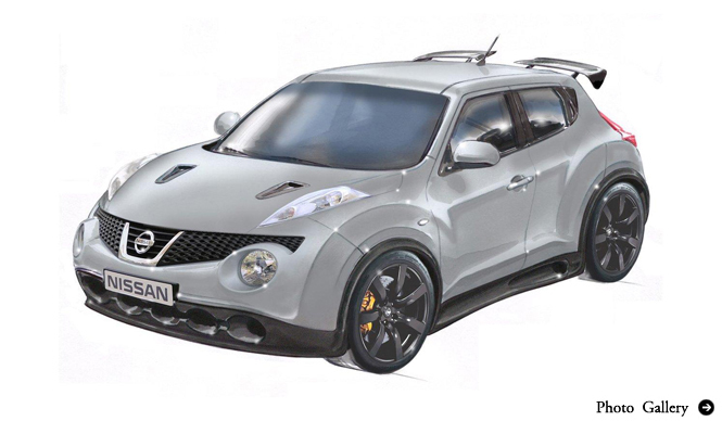 NISSAN JUKE-R｜日産が、GT-Rベースのジュークを開発