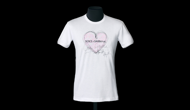 DOLCE & GABBANA | Limited Release of Charity T-Shirt on November 5