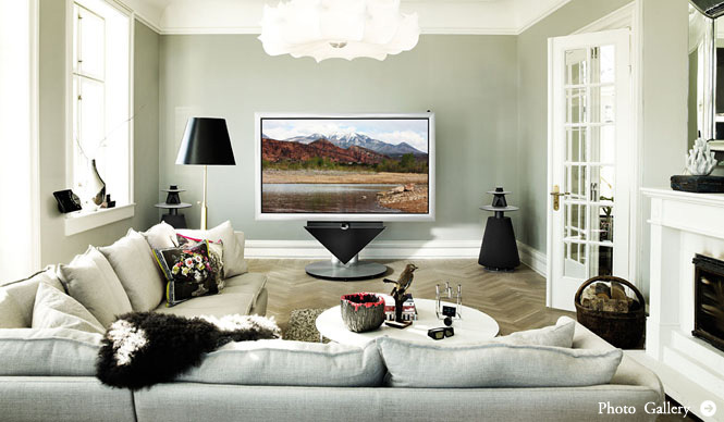Bang&Olufsen｜3D機能搭載85インチプラズマテレビ「BeoVision 4-85」