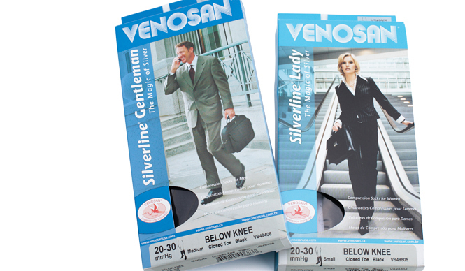 venosan | A Report on the Wearability of "Venosan" Medical Compression Stockings