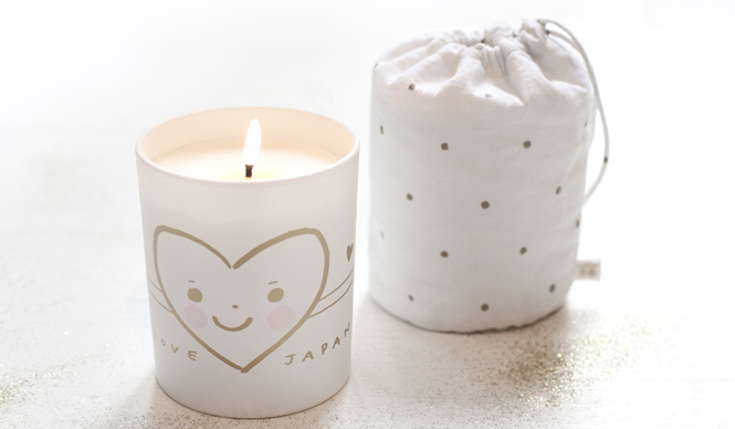 Bonpoint | Cute Christmas Limited Edition Fragrance Candle Featuring Illustrations by Iris de Mouy