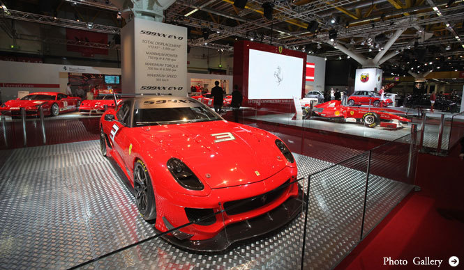 フェラーリ 599XXのエボリューションパッケージを世界初公開｜Ferrari