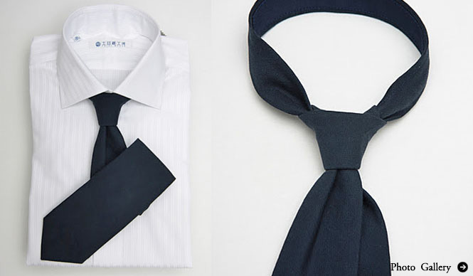 Doi Hounkojo: Elegant "NIPPON MADE" Pique Ties