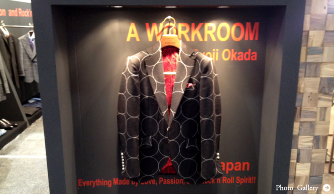 A WORKROOM by Ryoji Okada: Tailoring Recognized by Pitti