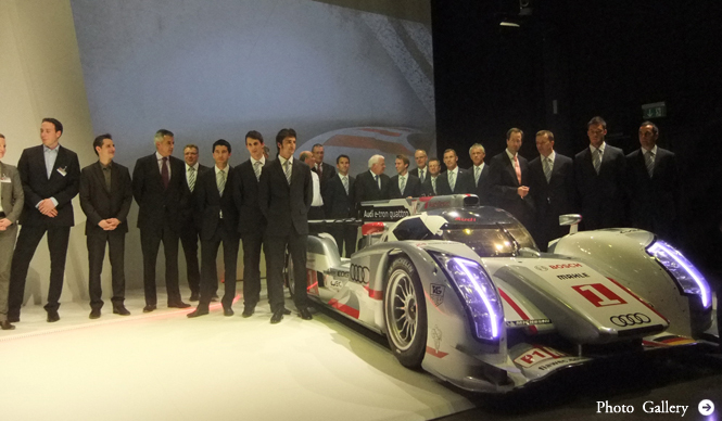 アウディ R18 e-tronでル・マン出走｜Audi