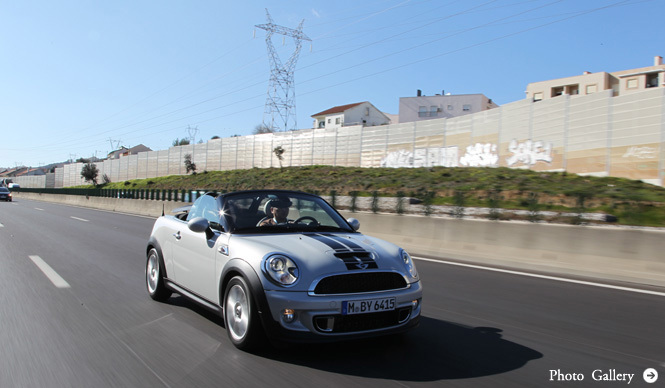 Test drive the MINI Roadster in Portugal