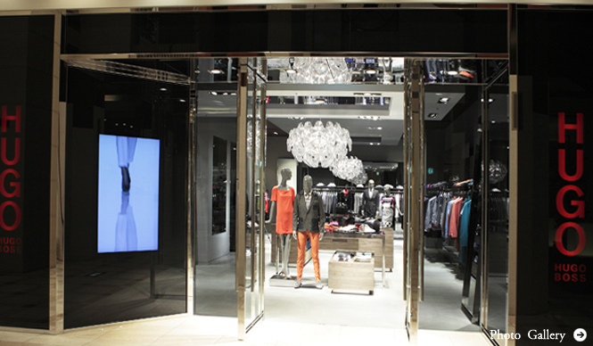 ヒューゴ ボス｜HUGO、アジア初の路面店を大阪に展開！｜HUGO BOSS