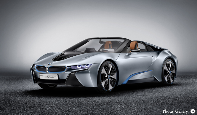 i8コンセプトにスパイダーが登場｜BMW