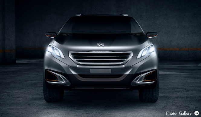 Peugeot Exhibits the Urban Crossover Concept | Peugeot