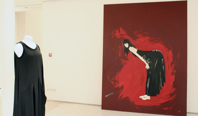 Yohji Yamamoto | Oil Paintings by Designer Yohji Yamamoto Exhibited