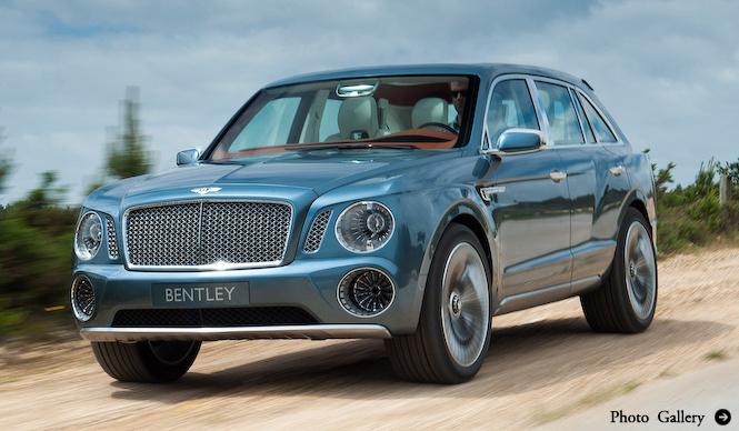 ベントレー、SUVコンセプト「EXP 9F」の動画と画像を公開｜Bentley