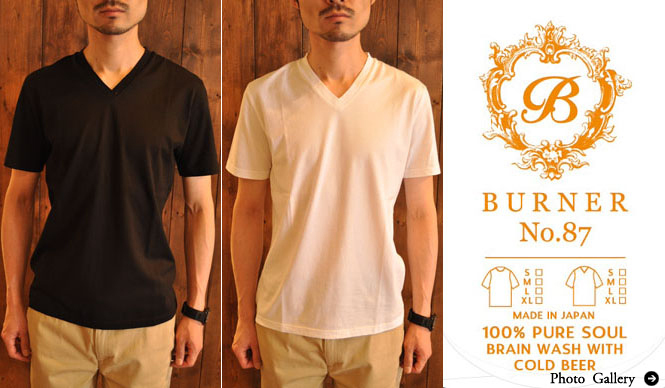 BURNER｜バーナー ベーシックの“究極の無地T”発売