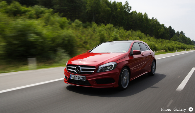 新生Aクラスに早速試乗｜Mercedes-Benz