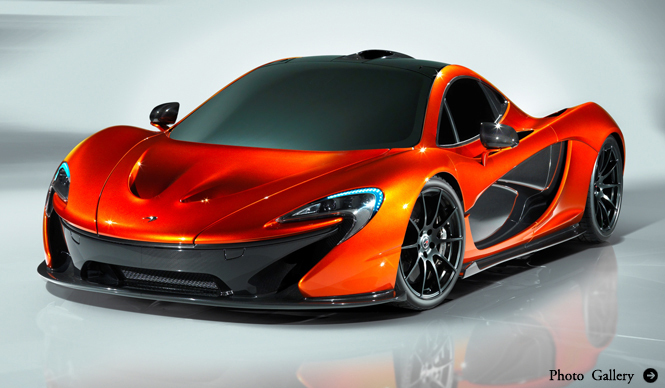 マクラーレンのコンセプトモデル「P1」登場｜McLaren