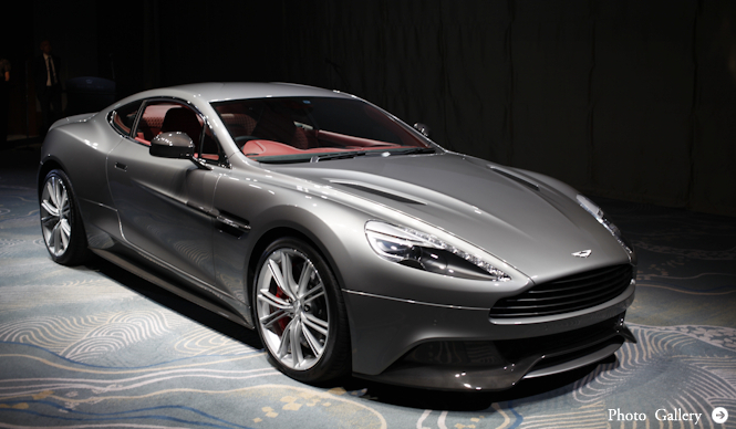 アストンマーティン ヴァンキッシュ、はやくも日本初上陸｜Aston Martin