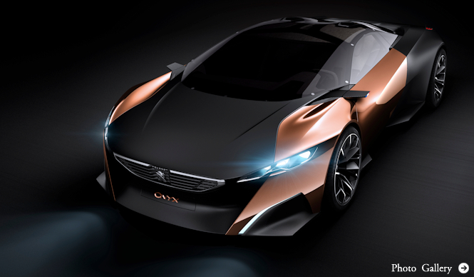 コンセプトカー「Onyx」がパリモーターショーでお目見え｜Peugeot