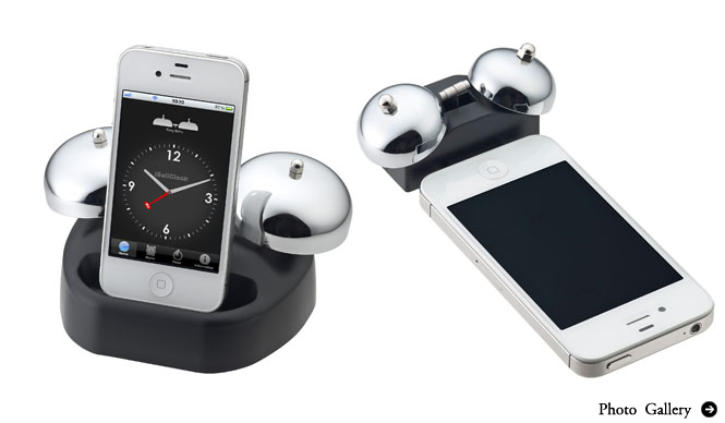 NOA｜iPhoneに装着する強力目覚ましベルアラーム「iBell」日本初上陸