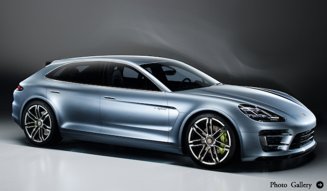 パナメーラにプラグインハイブリッドを搭載したコンセプト｜Porsche
