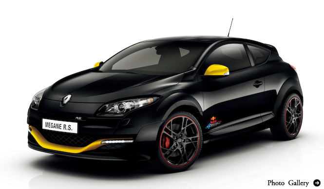 トゥインゴとメガーヌにレッドブル・レーシング カラーの特別限定車｜Renault