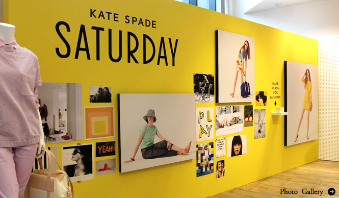 KATE SPADE SATURDAY│ケイト・スペード ニューヨークの姉妹ブランドが世界に先駆け日本でローンチ