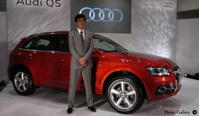 The Premium SUV "Q5" Launches in Japan After Minor Changes | Audi