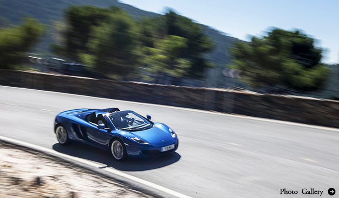 Test Drive of the MP4-12C Spider | McLaren