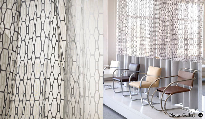 Knoll Japan｜生活空間のトータルコーディネイトが楽しめる「Knoll Textiles」のカーテンが登場