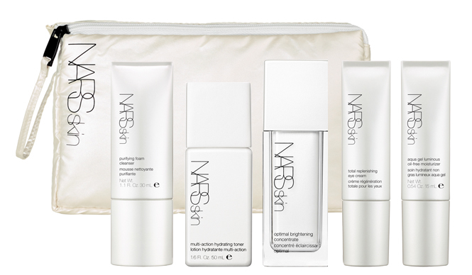 NARS | A limited-edition travel set joins the beloved skincare collection that illuminates the skin with the power of light.