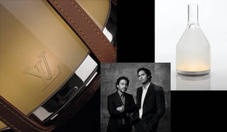 ルイ・ヴィトン　ベルランプ Barber Osgerby×Louis Vuitton｜ランタンのモダン版「Bell Lamp (ベル