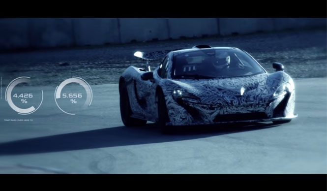 Driving footage of the McLaren P1 released | McLaren