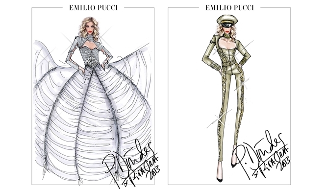 EMILIO PUCCI｜エミリオ・プッチが、歌手リタ・オラのツアー衣装を制作