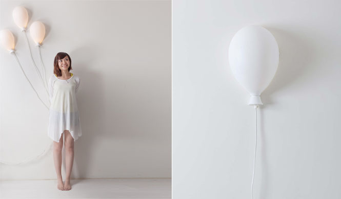 MERCROS｜光をあたえ、高く上がるインテリアライト「balloon light」
