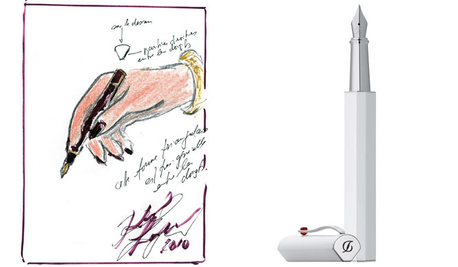 S.T. Dupont｜カール・ラガーフェルド「モン・デュポン」新色“オプティックホワイト”発売
