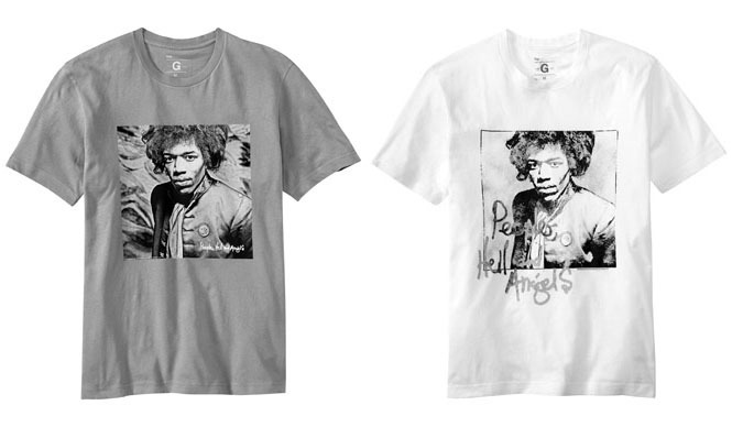 GAP | Releases "Gap x Jimi Hendrix" Collaboration T-Shirt for Jimi Hendrix's 70th Birthday