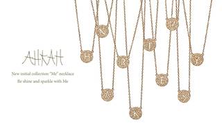 AHKAH｜新作イニシャルネックレス発売 - Web Magazine OPENERS(ウェブ